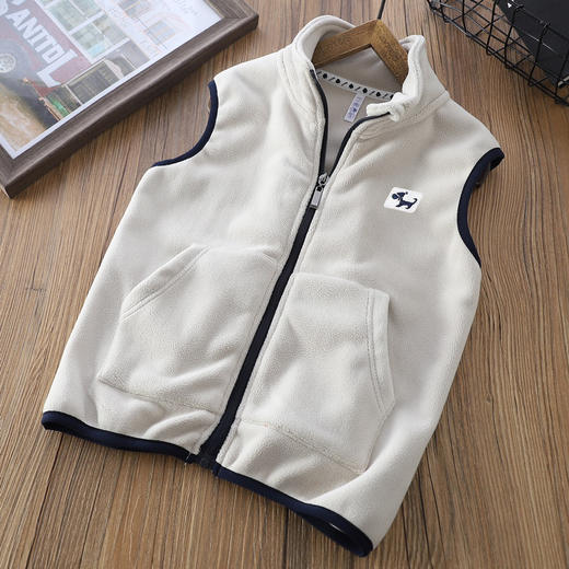 110-170预售校服神器爆款奥利绒保暖马甲 商品图3