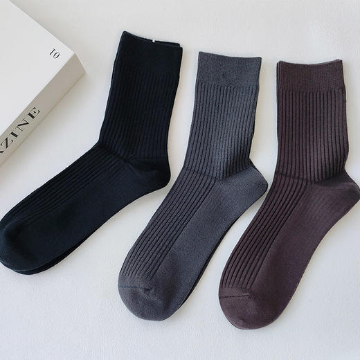 基础简约百搭袜子中袜男-纪念日百货门店同款166545406 商品图1