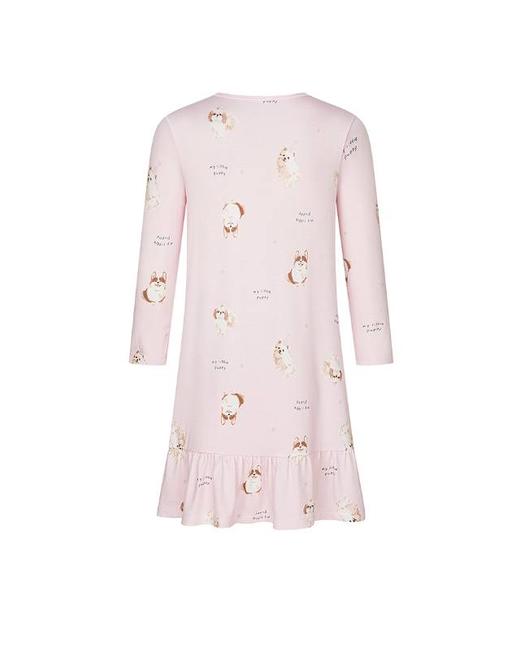 【云粉节】8楼爱慕儿童Aimer Kids女孩奶皮幸运好朋友长袖睡裙AK144J471，吊牌价429元 商品图4