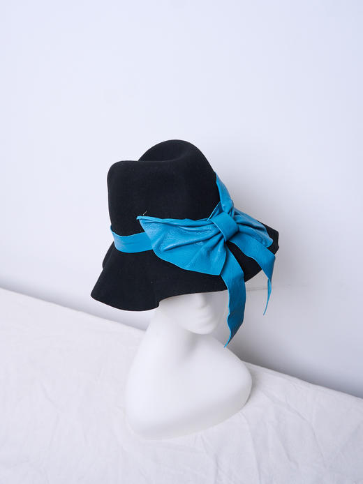 HJ6M11 - 漆黑色帽子 - 商品图0