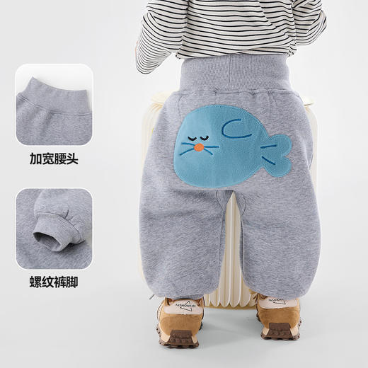 嘟嘟家宝宝裤子冬季屁屁裤婴儿男童女童休闲儿童衣服秋冬洋气 商品图2