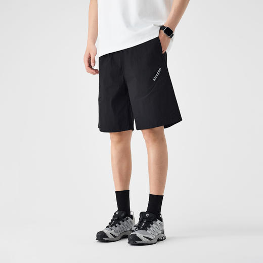 墨麦客弹力休闲宽松男士短裤2025夏季新款直筒薄款裤子男五分裤潮 商品图0