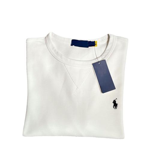 高品质 可扫码小马刺绣纯色长袖款式上衣圆领卫衣套头男 商品图4