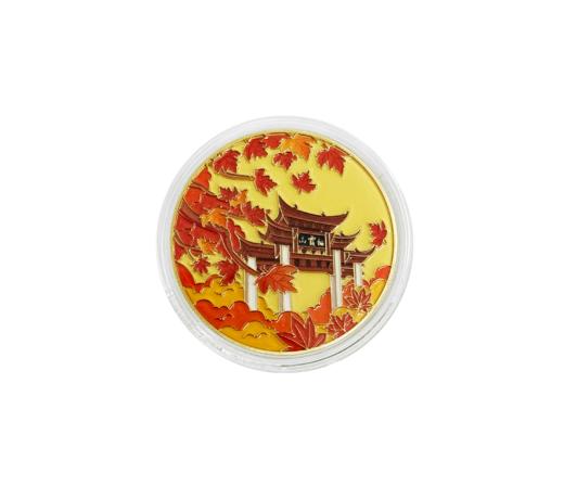 栖霞红枫纪念章-宁 商品图1