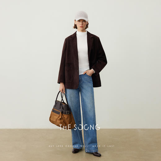 THESOONG/ 真皮进口100%羊皮外套  HWPY7417 商品图3
