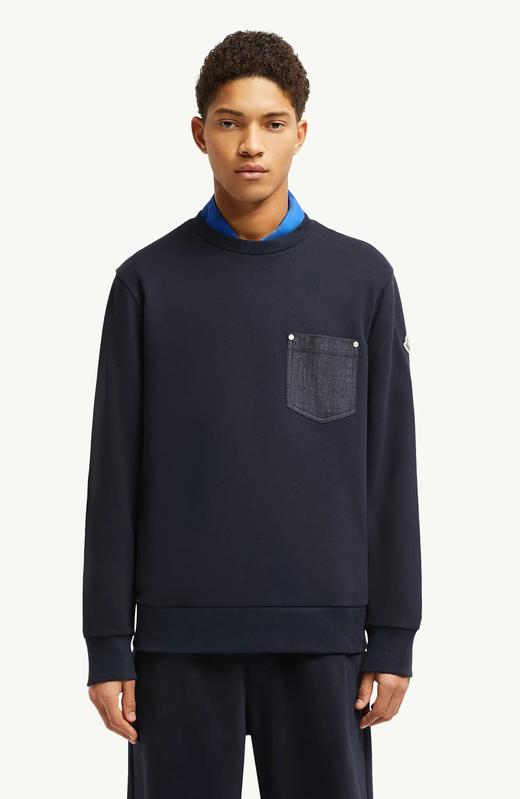 男款棉质牛仔口袋卫衣018 商品图3