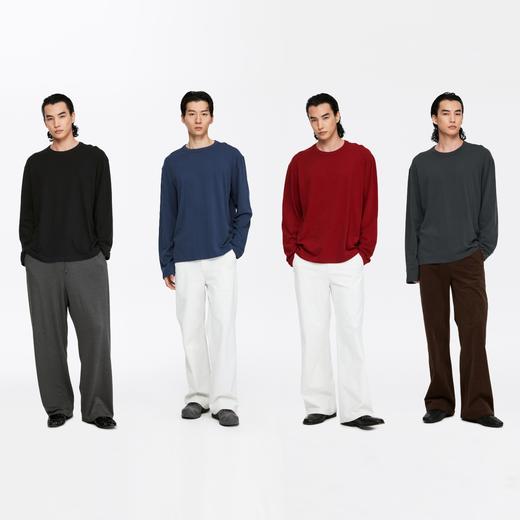 oneup磨毛圆领宽松长袖 商品图4