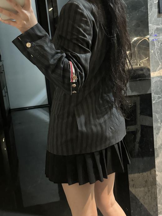 T&B袖箍条纹羊毛西装外套 商品图9