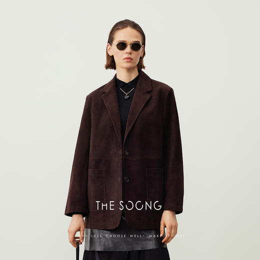 THESOONG/ 真皮进口100%羊皮外套  HWPY7417 商品图0