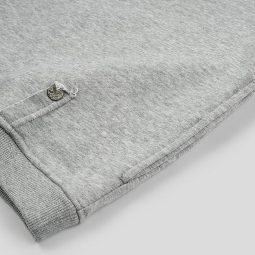 GOODBAI 916 胸口大logo贴布绣连帽纹理面料毛边oversize长袖卫衣 商品图4