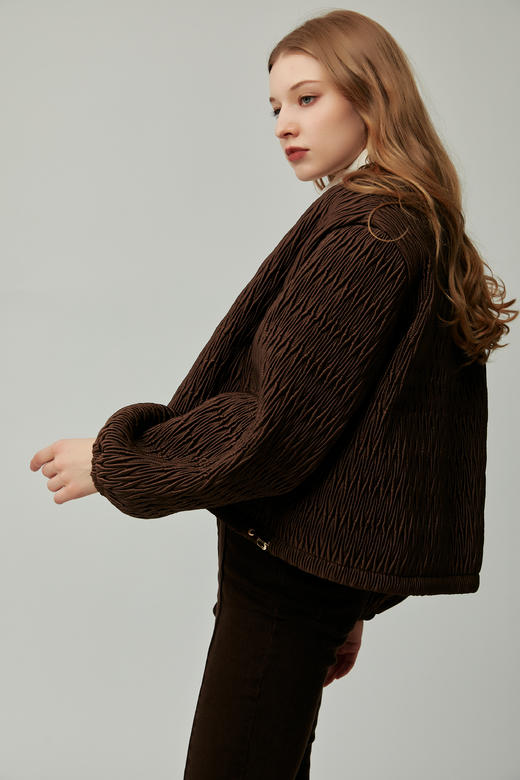 SAFICOO 时髦复古 经典棒球夹克式棉服 商品图4