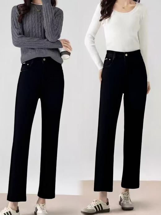 【爆款牛仔】2025秋季新品～1311超显瘦➕高弹力烟管裤法棍牛仔裤-喜出 商品图3