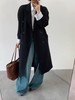 12.12错过没有！清货不退【秋上新】高支高密～很有品质感 可卷边袖口中长风衣外套-喜出 商品缩略图2