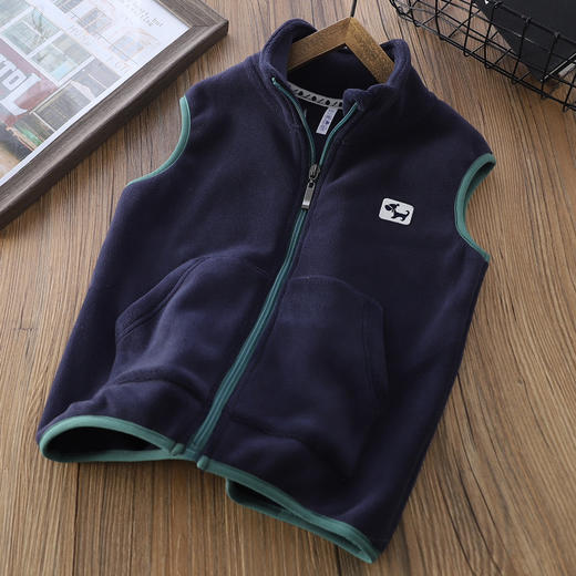 110-170预售校服神器爆款奥利绒保暖马甲 商品图6