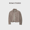 ROMI STUDIO“棕标甄选”进口小羊皮卓越质感翻领皮夹克 RWCWWG5998 商品缩略图1