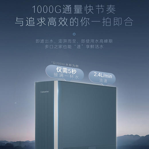 卡萨帝（Casarte）净水机 CRO1000-DFACU1 商品图8