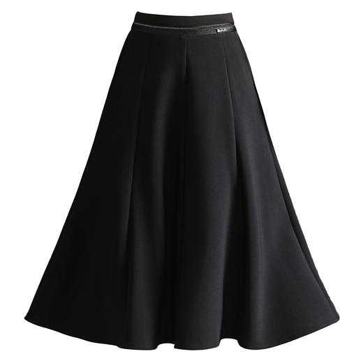 「自」全新升级【铂金会员174/天猫229/差价55】(52147)洛诗琳新款百搭垂感半身裙2025秋季修身显瘦通勤高腰A字裙 商品图4