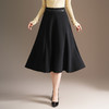 「自」全新升级【铂金会员174/天猫229/差价55】(52147)洛诗琳新款百搭垂感半身裙2025秋季修身显瘦通勤高腰A字裙 商品缩略图0