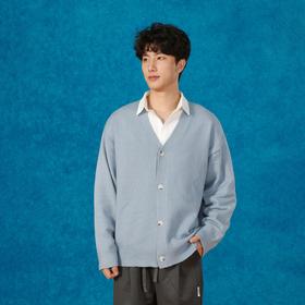 秋冬季男士基础北极绒开衫纪念日百货门店同款164900187