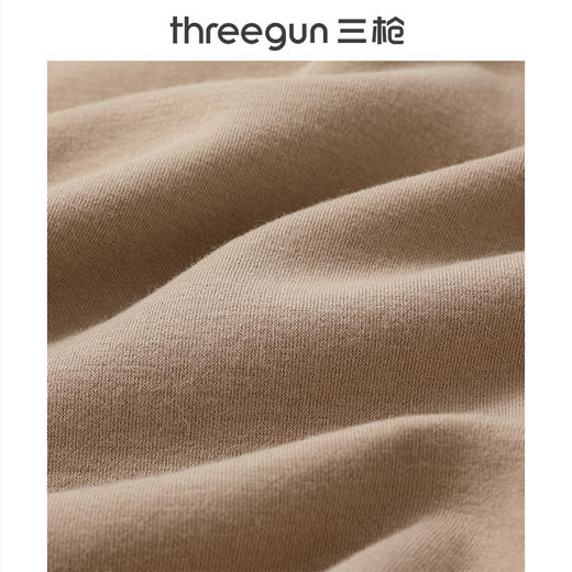 Threegun三枪 热力弹抗菌高支新疆棉圆领女士打底衫-T20084A02 商品图6