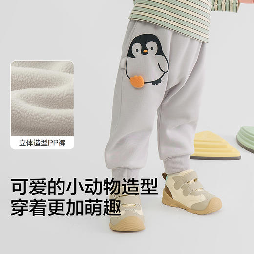 巴拉巴拉balaOne宝宝裤子儿童长裤2025秋冬新款加绒pp裤保暖萌趣 商品图3