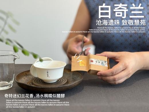 【稀缺名丛】正岩名丛《白奇兰》，十年来才第一次喝到的岩茶顶流，稠如醴酪，一下子就醉了 商品图1