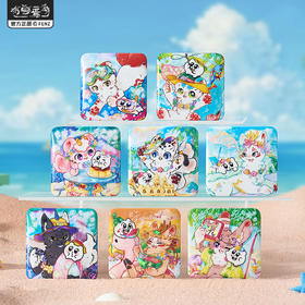 《非人哉官方店》有兽焉X奇米蛋联名福瑞乐园马口铁徽章盲盒动漫吧唧