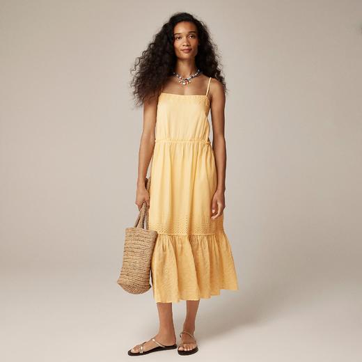 海报款！Jcrew 精致吊带连衣裙 品质见细节 3折只要￥350直邮到手 原价￥2000+ 商品图3