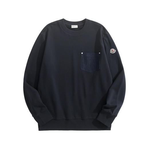 男款棉质牛仔口袋卫衣018 商品图0