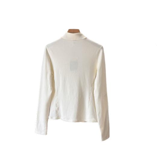 线下399！2025半拉链修身摇粒绒打底衫内搭上衣保暖显瘦外穿健身训练服！ 商品图4