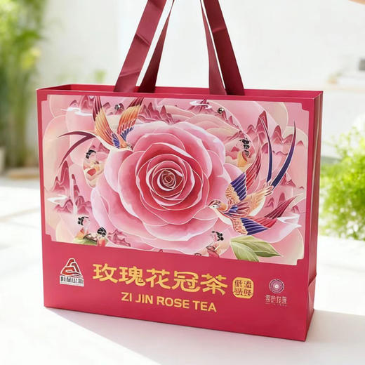 【新品】玫瑰花冠茶80g礼盒 商品图3
