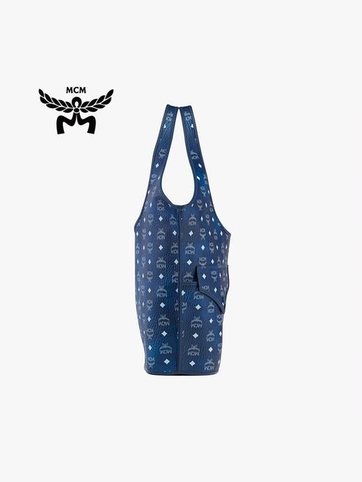 MCM 购物袋 XLARGE女  MWPEATA021F001-F 牛仔蓝. 商品图4