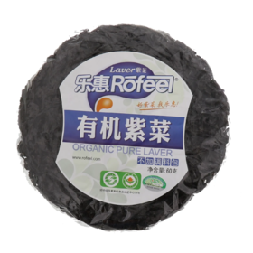 【超市】乐惠有机纯紫菜60g