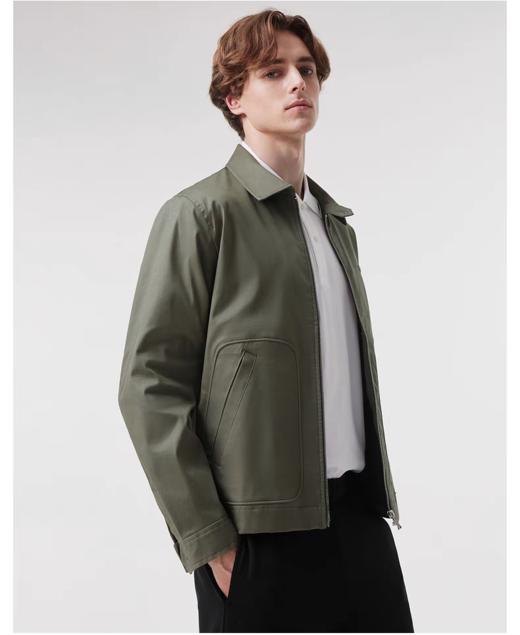 【6折】法国鳄鱼LACOSTE男装25春季新款翻领潮流工装行政夹克外套|BH1159-98吊牌价2290活动价1374 商品图1