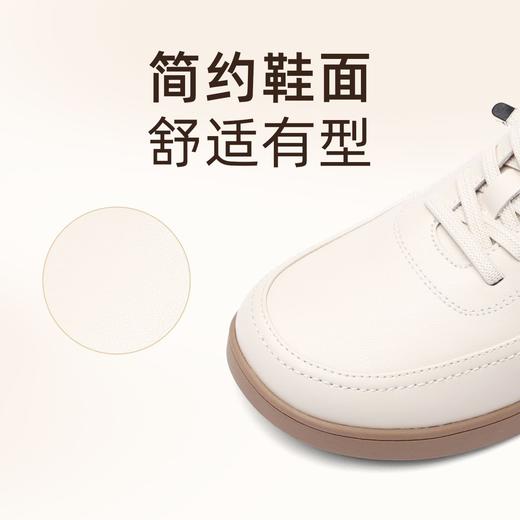 信诺真皮舒适妈妈鞋2025春秋软底轻便单鞋平底一脚蹬中老年皮鞋子5Q2023-16T 商品图2