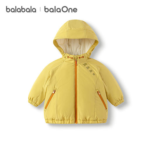 巴拉巴拉balaOne儿童棉服女童男童外套新款童装2025秋冬三防发热 商品图4