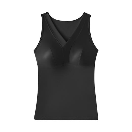 【自带杯垫❗️轻奢性感保暖背心】藏肉显瘦，告别文胸烦恼，免穿内衣，超舒服！外穿固定一体杯透气亲肤聚拢不跑杯修身保暖马甲 商品图7