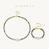 Manreya玛芮雅“苔痕鎏金”巴洛克珍珠绿松石项链、手链|绿松石，巴洛克珍珠 商品缩略图0
