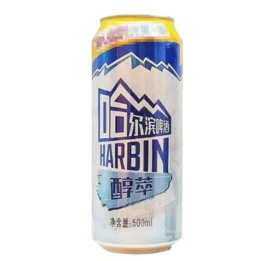 【超市】哈尔滨醇萃啤酒500ml 商品图0