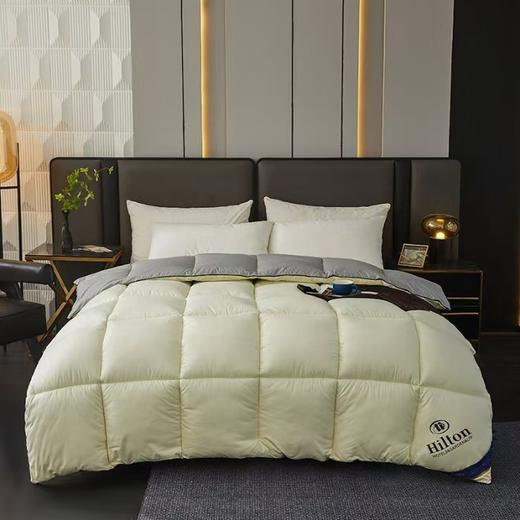 【希尔顿同款定制羽丝绒被】羽丝绒棉被芯春秋冬被 加厚保暖被子送礼袋 商品图14