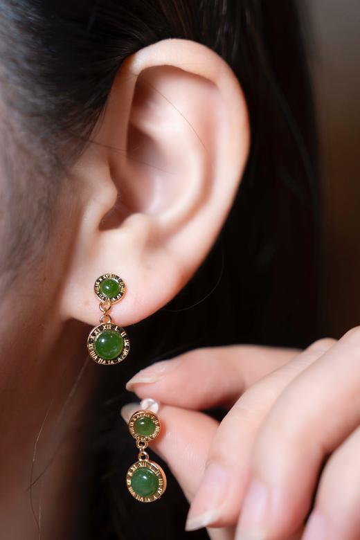 证书保障！【和田玉首饰】羊脂白/碧玉/猫眼，山料，多款吊坠、戒指、耳饰，闭眼入的质感好物，点缀姐妹们的日常高级感！一件羊脂白吊坠、一枚碧玉戒指，都在举手投足间散发温润气质~ 商品图11