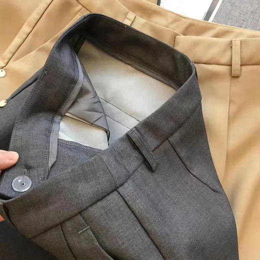 【清仓款 不退换】简约休闲有腔调~墙裂推荐！2025早春新品高腰显瘦宽松哈伦西裤女 商品图3