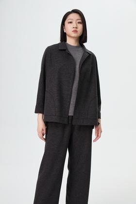 【爆款】水淼2025秋冬新款大气时尚休闲摇绒开衫外套1783