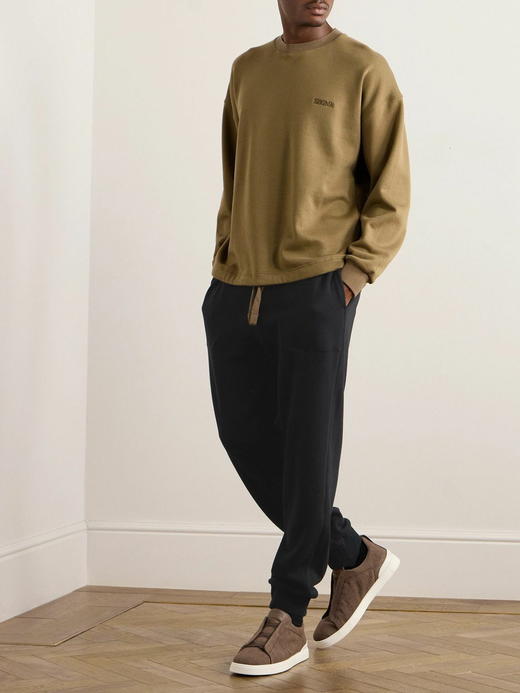 E.Z 25秋季款 毛圈束口长裤 WK824 商品图0