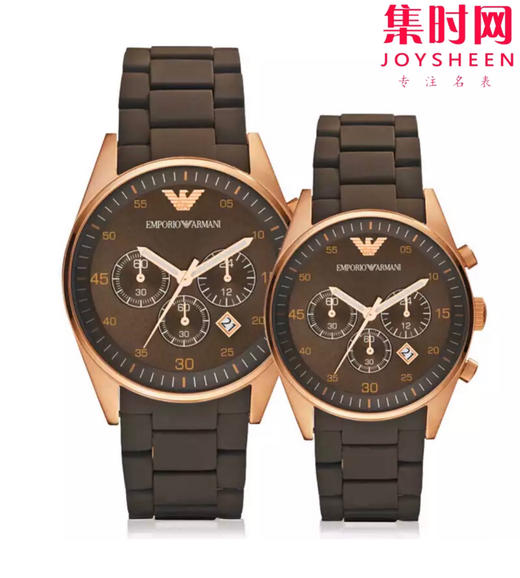 原单   阿玛尼 情侣对表 Ar5890/5891
机芯：进口石英机芯
表壳：316L精钢
表镜：矿物质强化玻璃 商品图0