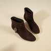 【云粉节】BF楼Westory冬季老钱风宽筒猫跟小短靴 商品缩略图2