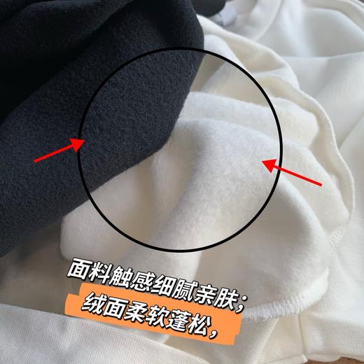 A迪经典运动图案印花圆领套头简约长袖卫衣 商品图12