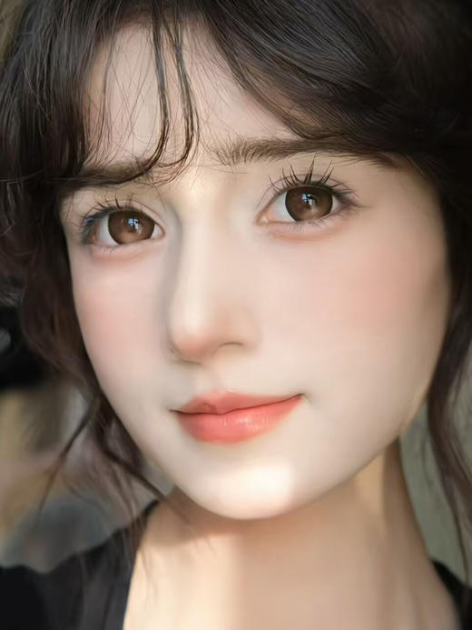 <大直径>Liliyacon-南洋琥珀 棕-14.5mm【日抛六片装/半年抛 0-1000度 含525/575】 商品图3