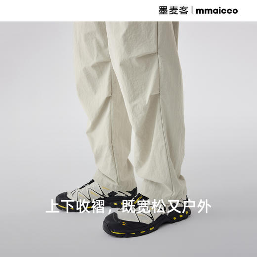 墨麦客男装户外牛津布男士裤子2025夏新款宽松直筒休闲长裤91250 商品图1