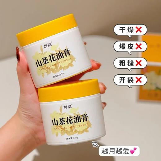 润凰·黄芪霜&山茶花油膏 | 草本养肤，紧致又水润 商品图2